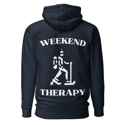 Weekend Therapy Snowshoeing Hoodie – Trail Trek Edition by Weekend Therapy™ – Weekend Therapy Clothing