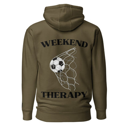 Weekend Therapy Soccer Hoodie – Goal Edition by Weekend Therapy™ – Weekend Therapy Clothing