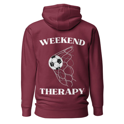 Weekend Therapy Soccer Hoodie – Goal Edition by Weekend Therapy™ – Weekend Therapy Clothing