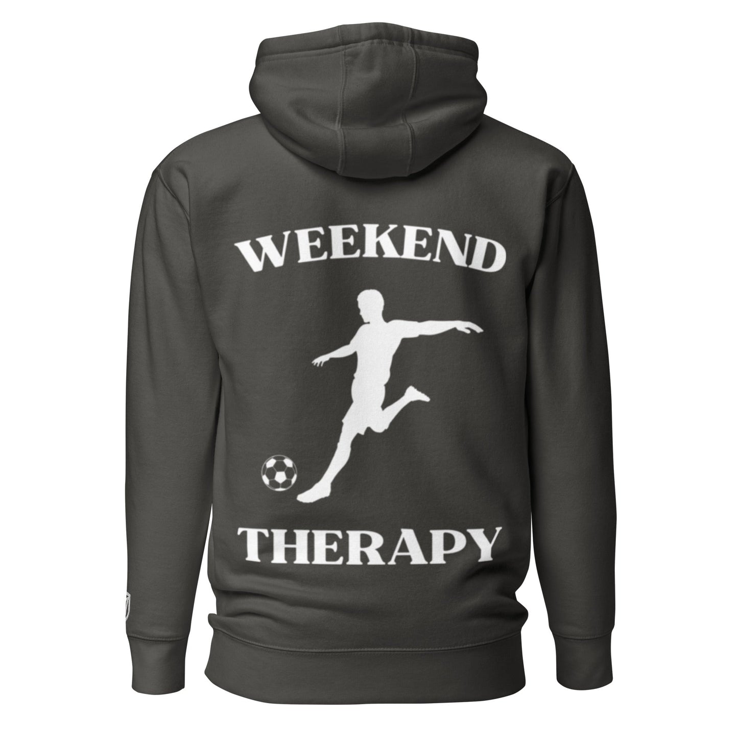 Weekend Therapy Soccer Hoodie – Kick Edition by Weekend Therapy™ – Weekend Therapy Clothing
