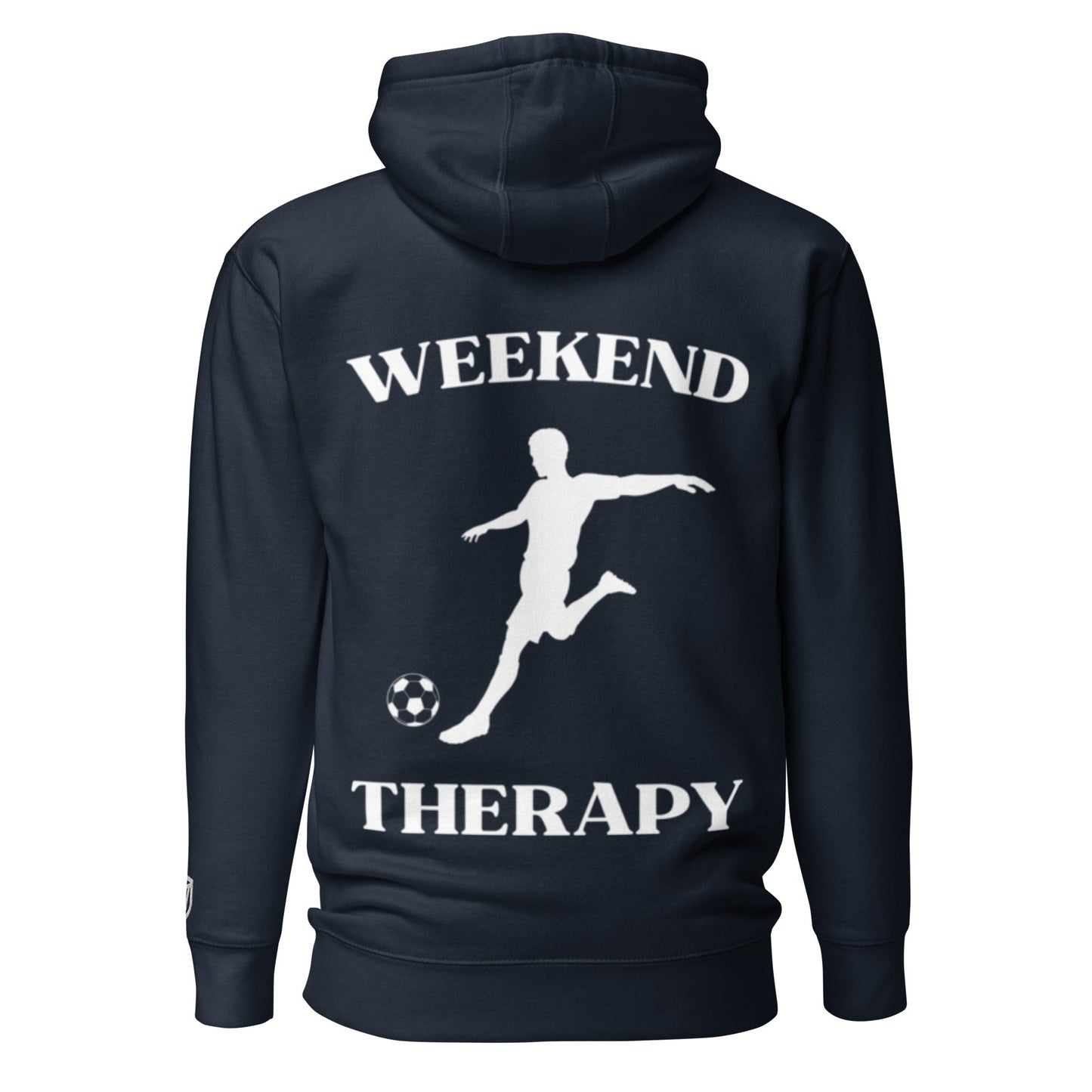 Weekend Therapy Soccer Hoodie – Kick Edition by Weekend Therapy™ – Weekend Therapy Clothing