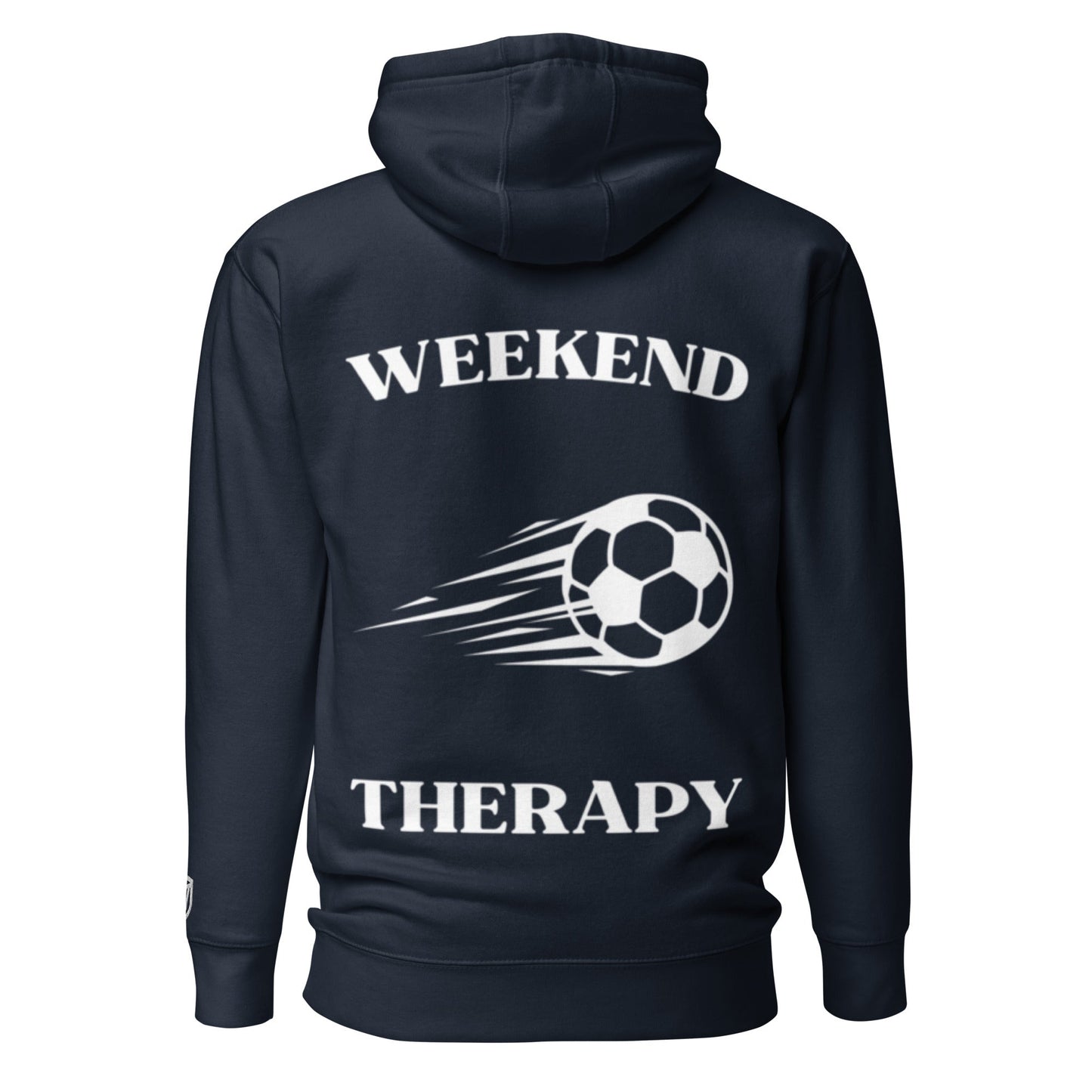 Weekend Therapy Soccer Hoodie – Power Shot Edition by Weekend Therapy™ – Weekend Therapy Clothing