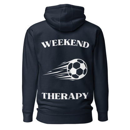 Weekend Therapy Soccer Hoodie – Power Shot Edition by Weekend Therapy™ – Weekend Therapy Clothing