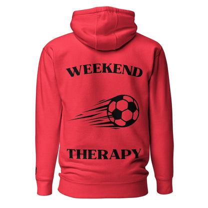 Weekend Therapy Soccer Hoodie – Power Shot Edition by Weekend Therapy™ – Weekend Therapy Clothing