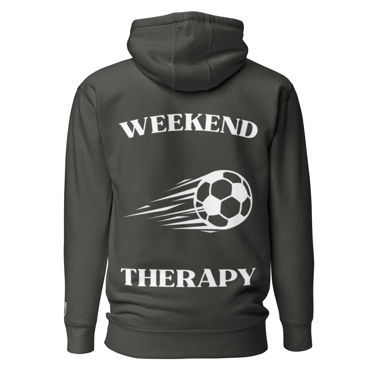 Weekend Therapy Soccer Hoodie – Power Shot Edition by Weekend Therapy™ – Weekend Therapy Clothing