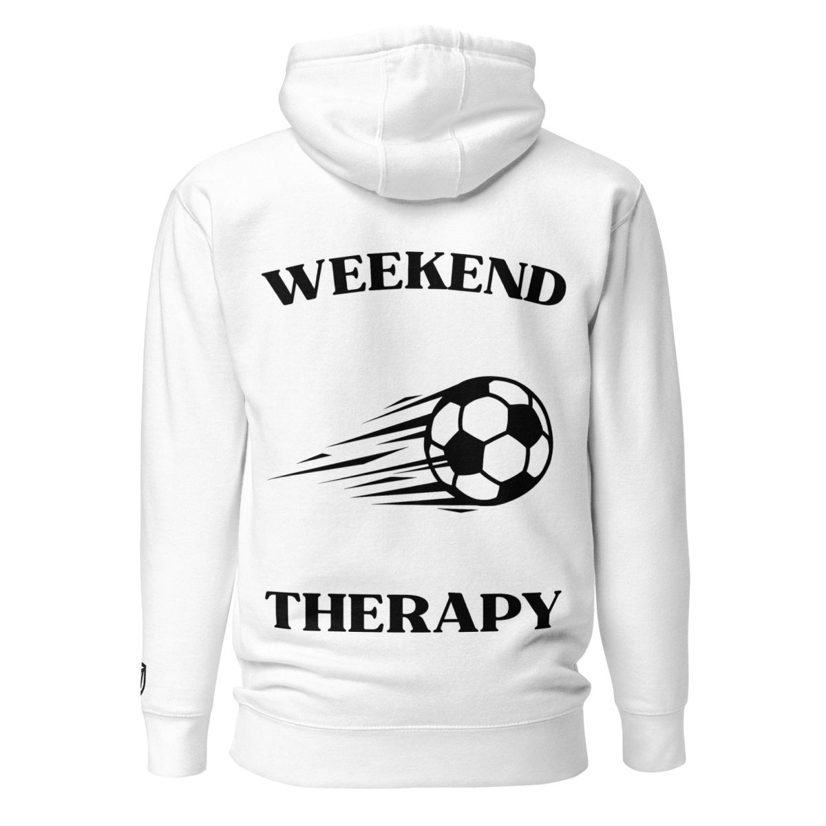 Weekend Therapy Soccer Hoodie – Power Shot Edition by Weekend Therapy™ – Weekend Therapy Clothing