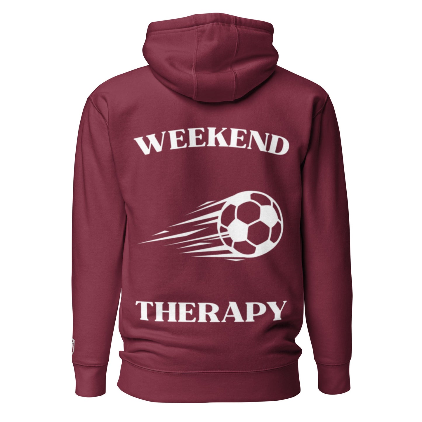 Weekend Therapy Soccer Hoodie – Power Shot Edition by Weekend Therapy™ – Weekend Therapy Clothing