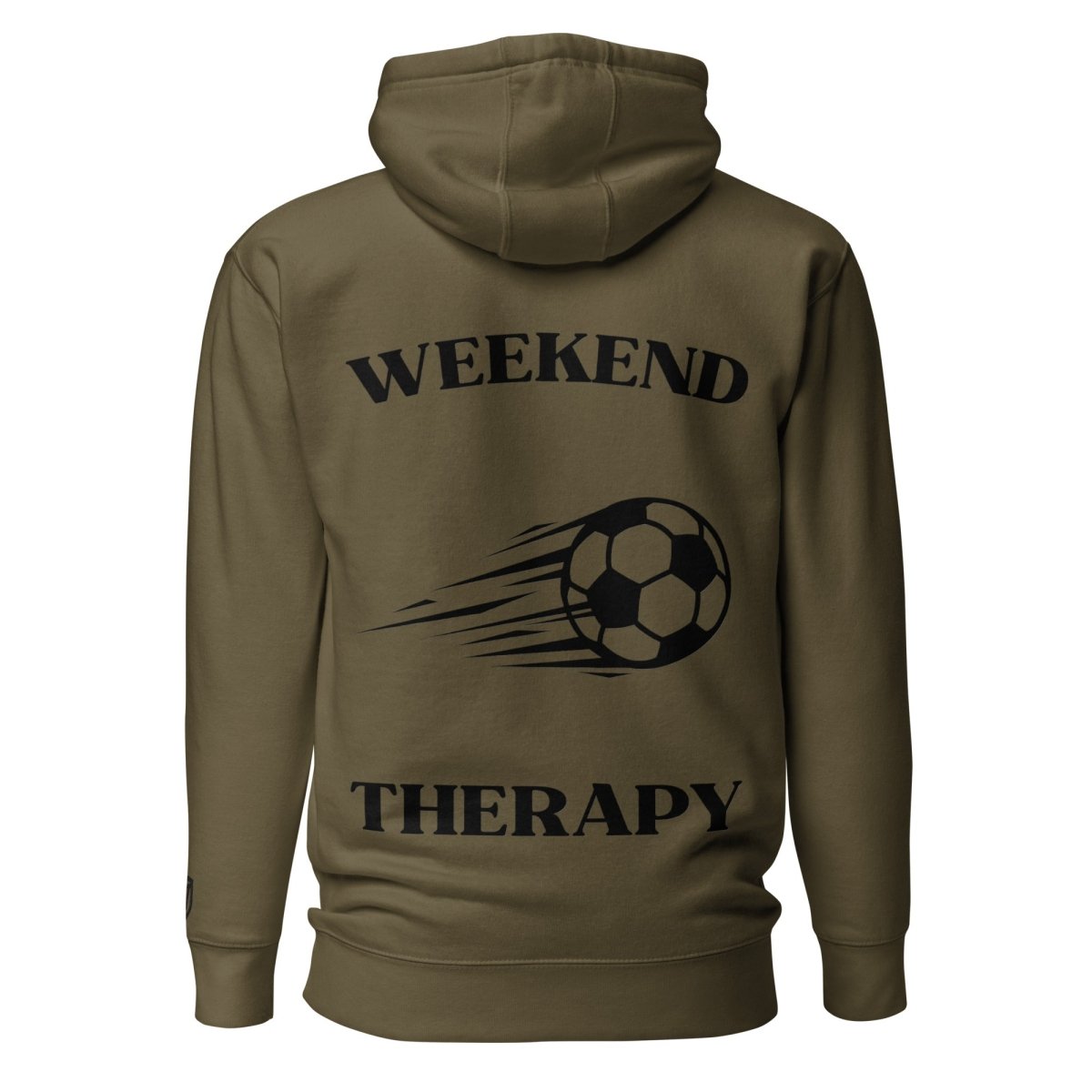 Weekend Therapy Soccer Hoodie – Power Shot Edition by Weekend Therapy™ – Weekend Therapy Clothing