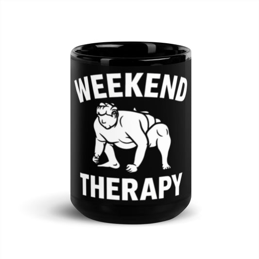 Weekend Therapy Sumo Wrestling Mug – Sumo Edition by Weekend Therapy™ – Weekend Therapy Clothing