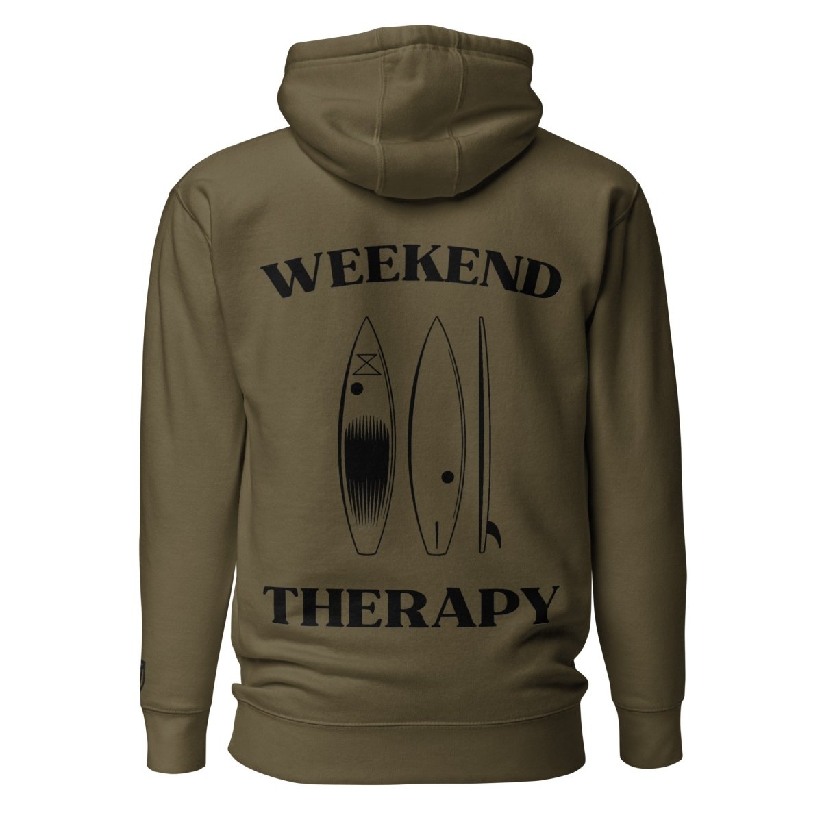 Weekend Therapy Surfing Hoodie – Board Profile Edition by Weekend Therapy™ – Weekend Therapy Clothing
