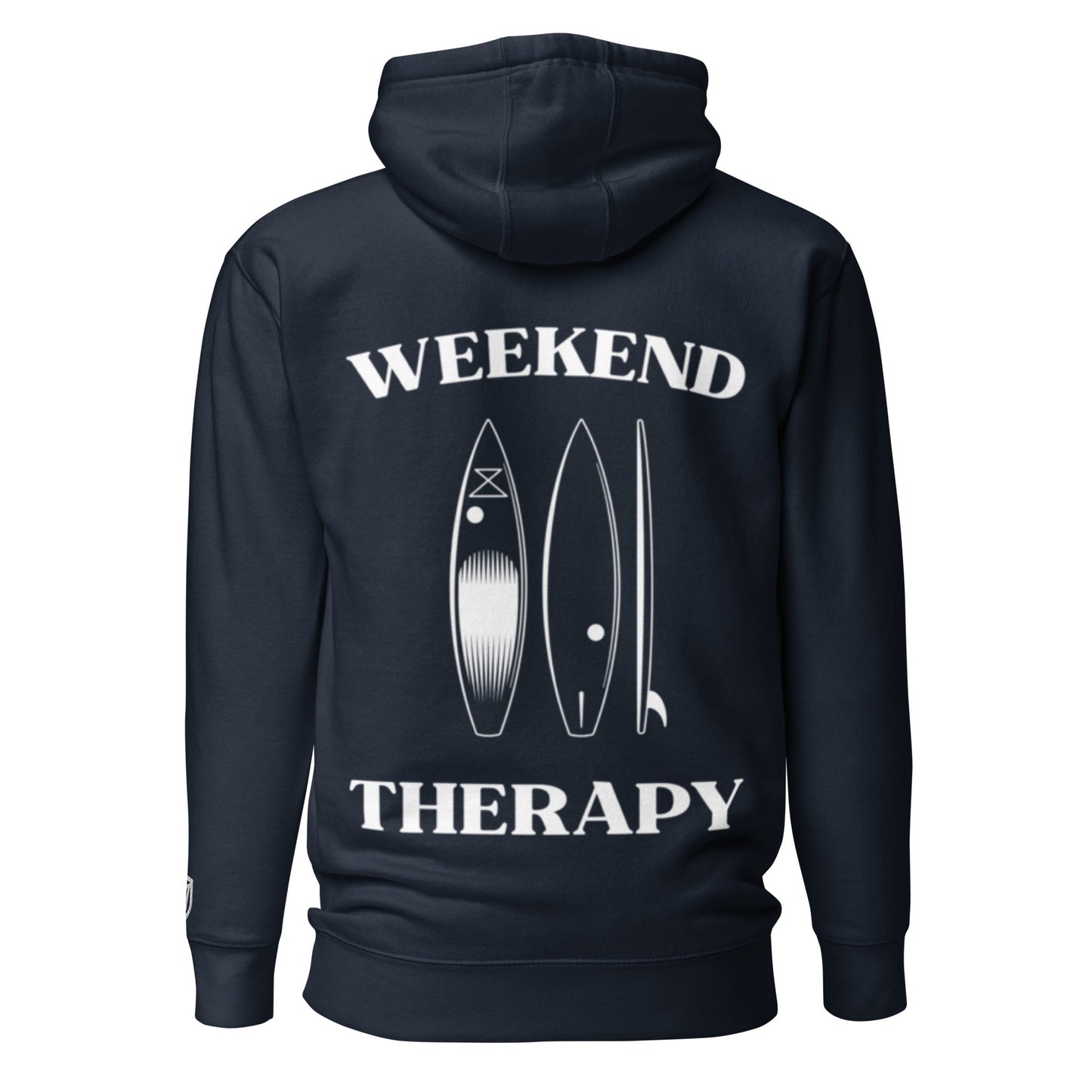 Weekend Therapy Surfing Hoodie – Board Profile Edition by Weekend Therapy™ – Weekend Therapy Clothing