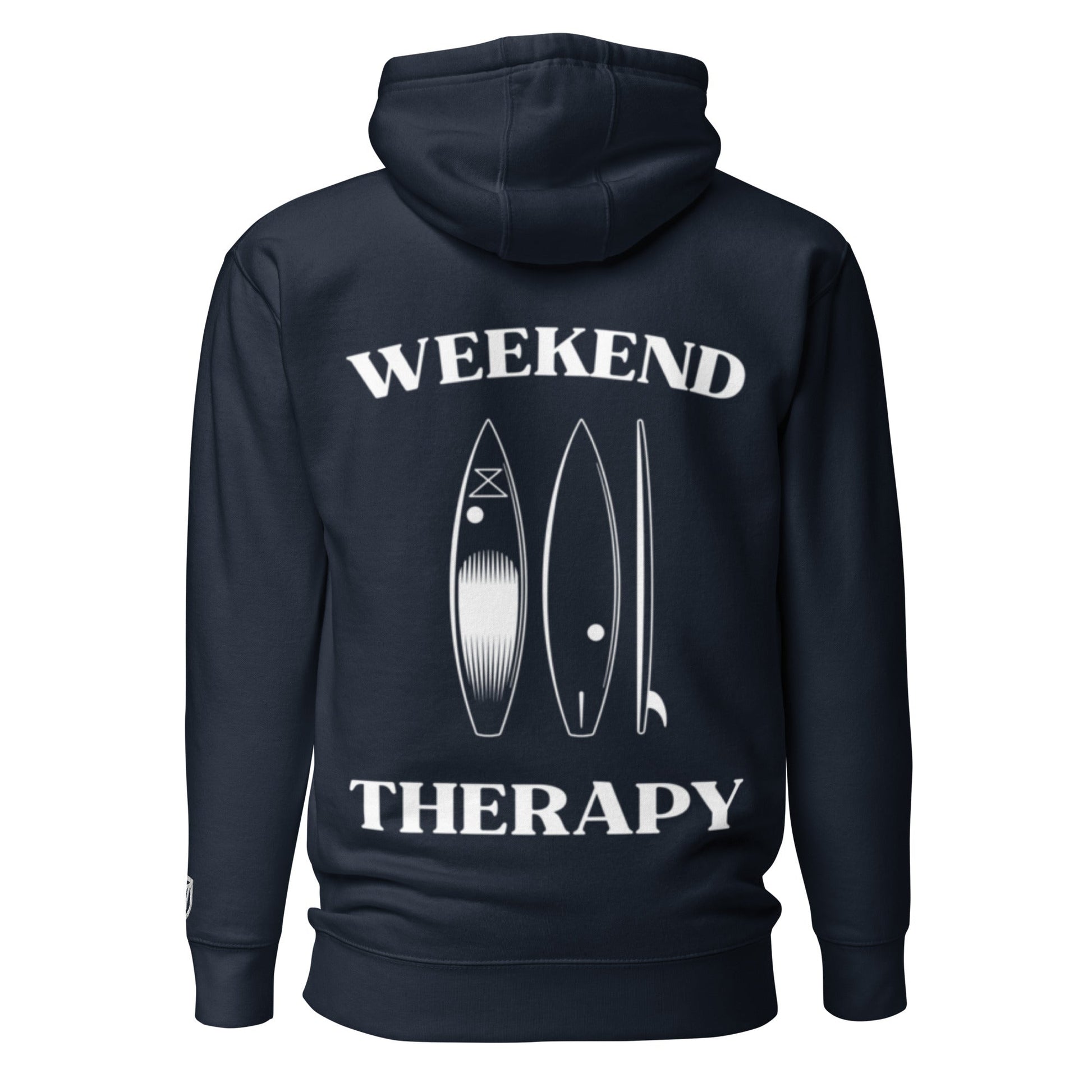 Weekend Therapy Surfing Hoodie – Board Profile Edition by Weekend Therapy™ – Weekend Therapy Clothing
