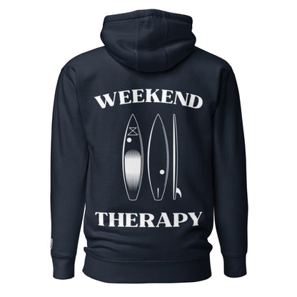 Weekend Therapy Surfing Hoodie – Board Profile Edition by Weekend Therapy™ – Weekend Therapy Clothing