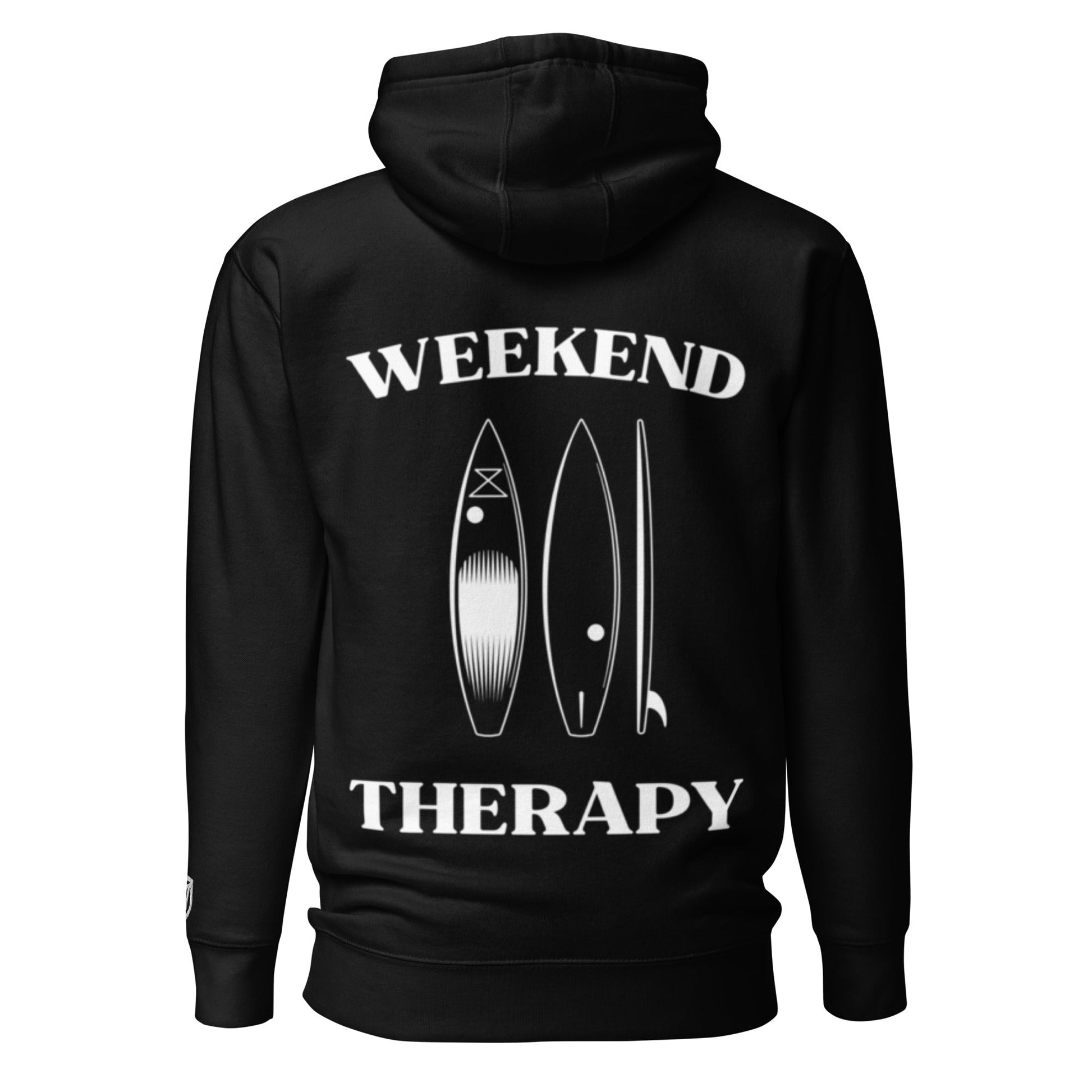 Weekend Therapy Surfing Hoodie – Board Profile Edition by Weekend Therapy™ – Weekend Therapy Clothing