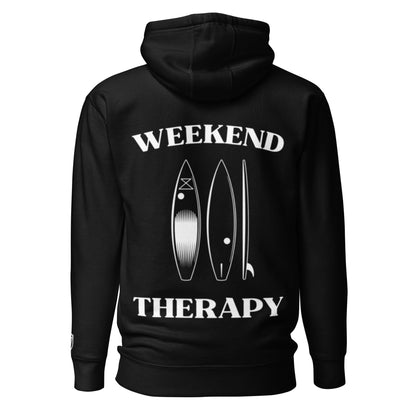 Weekend Therapy Surfing Hoodie – Board Profile Edition by Weekend Therapy™ – Weekend Therapy Clothing