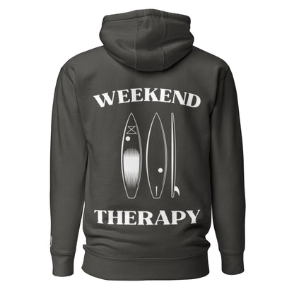 Weekend Therapy Surfing Hoodie – Board Profile Edition by Weekend Therapy™ – Weekend Therapy Clothing