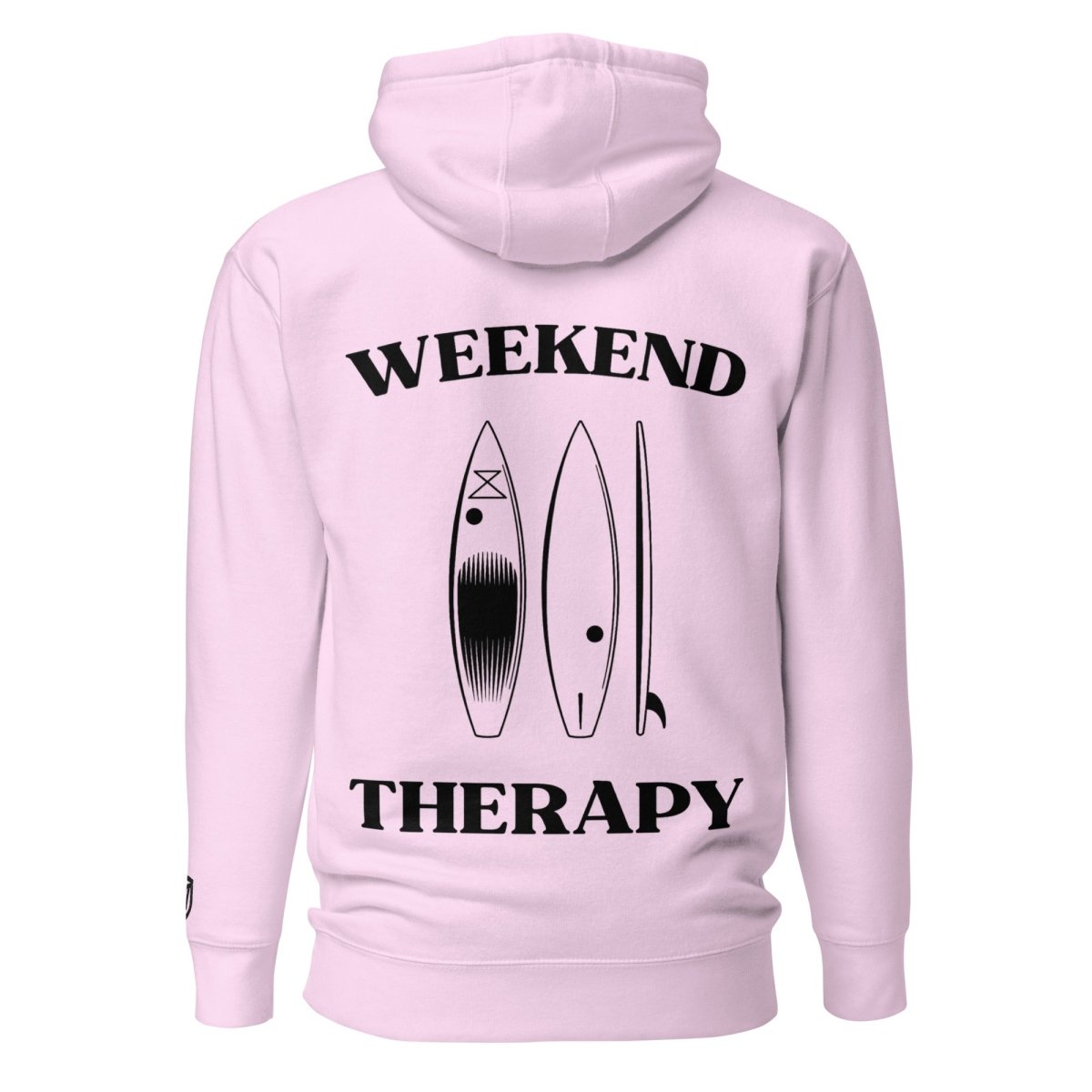 Weekend Therapy Surfing Hoodie – Board Profile Edition by Weekend Therapy™ – Weekend Therapy Clothing