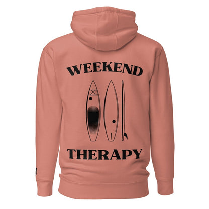 Weekend Therapy Surfing Hoodie – Board Profile Edition by Weekend Therapy™ – Weekend Therapy Clothing