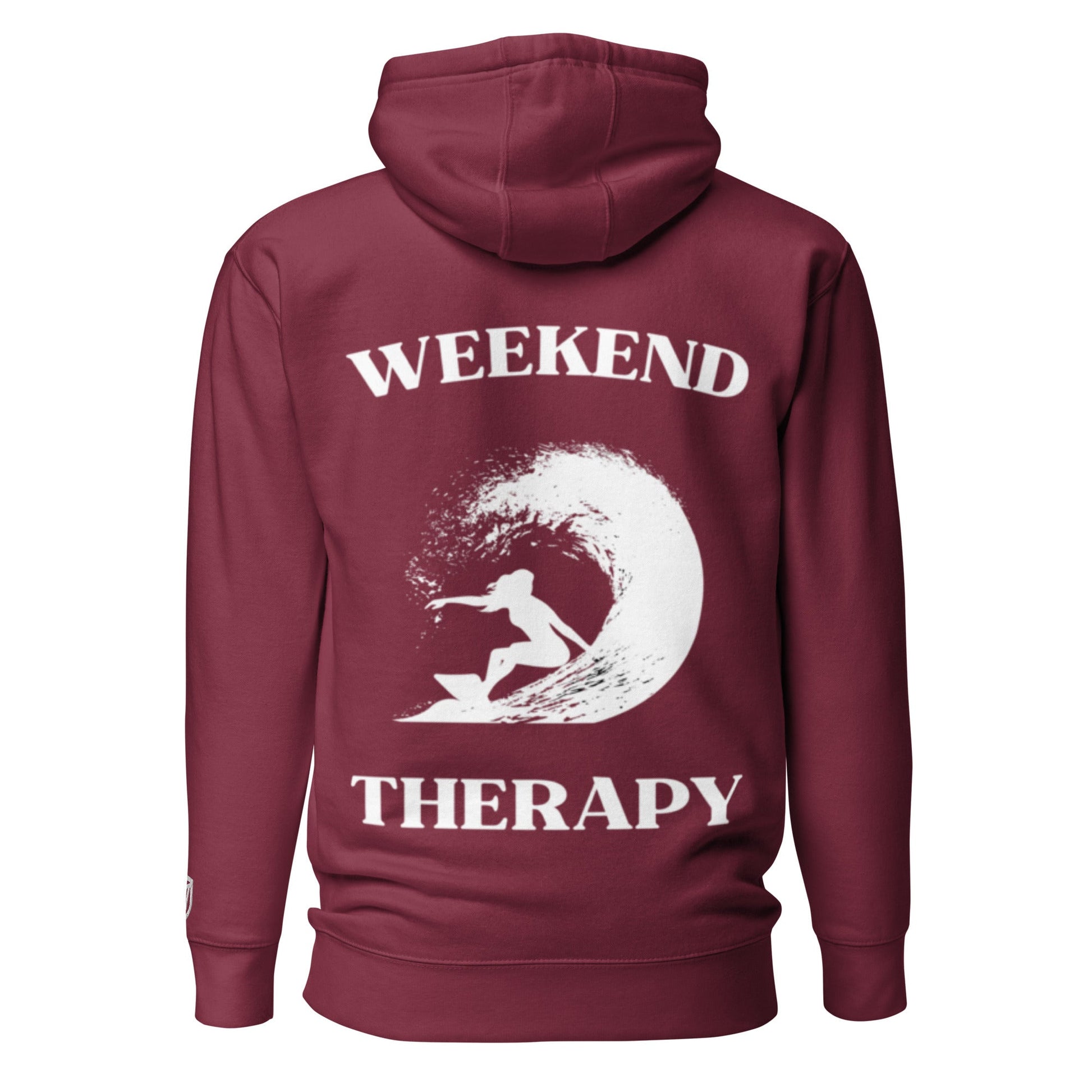 Weekend Therapy Surfing Hoodie – Female Edition by Weekend Therapy™ – Weekend Therapy Clothing