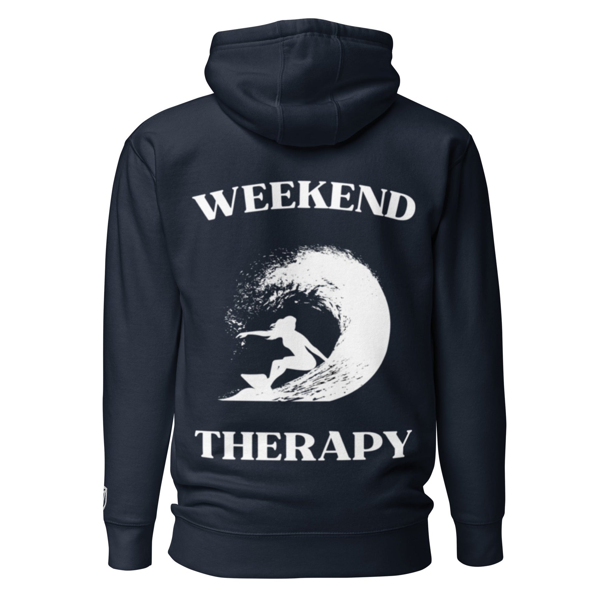 Weekend Therapy Surfing Hoodie – Female Edition by Weekend Therapy™ – Weekend Therapy Clothing