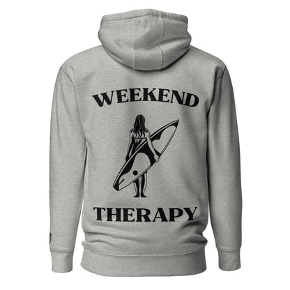 Weekend Therapy Surfing Hoodie – Post - Session Edition by Weekend Therapy™ – Weekend Therapy Clothing