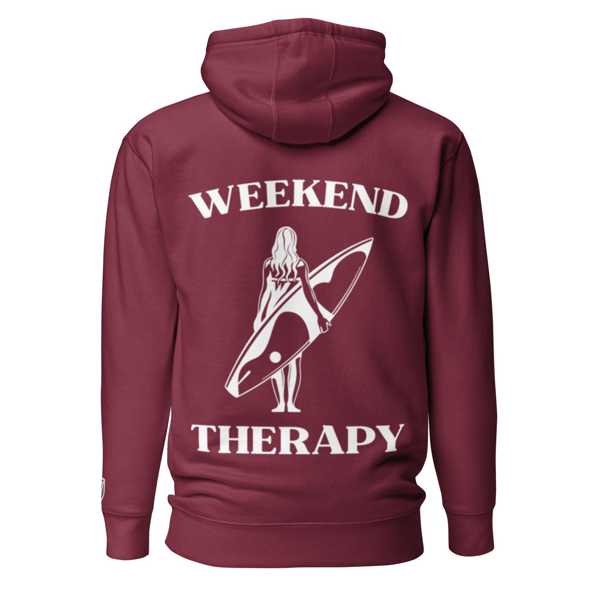 Weekend Therapy Surfing Hoodie – Post - Session Edition by Weekend Therapy™ – Weekend Therapy Clothing