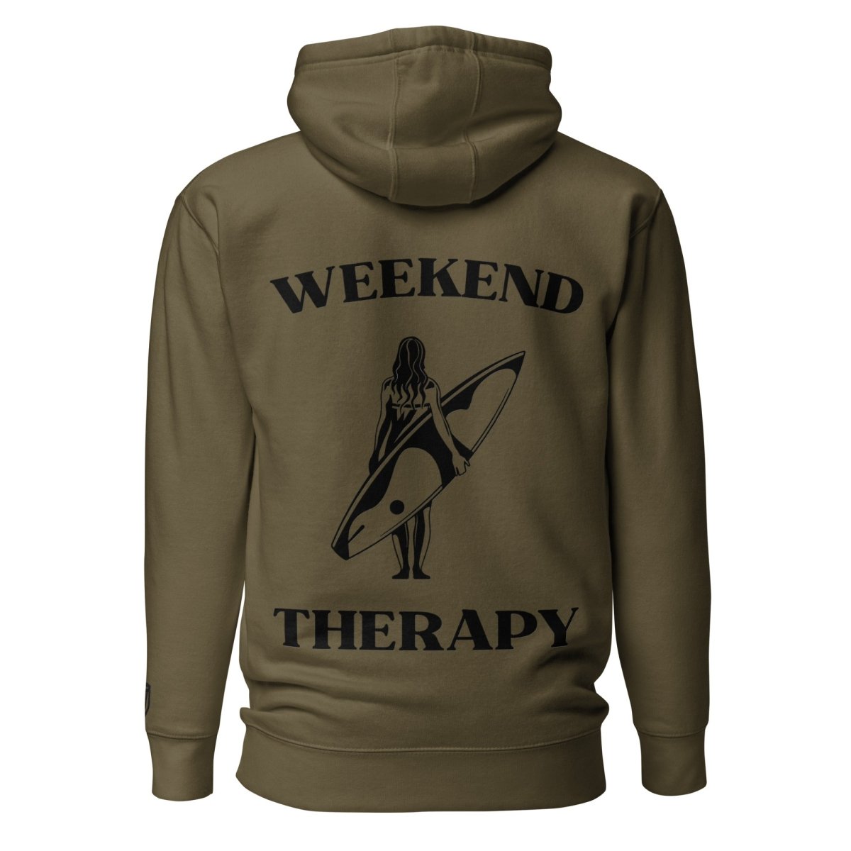 Weekend Therapy Surfing Hoodie – Post - Session Edition by Weekend Therapy™ – Weekend Therapy Clothing