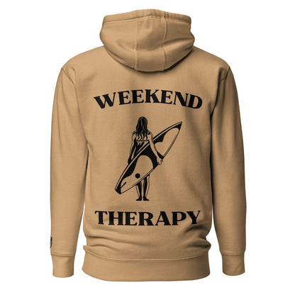 Weekend Therapy Surfing Hoodie – Post - Session Edition by Weekend Therapy™ – Weekend Therapy Clothing