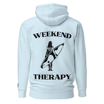Weekend Therapy Surfing Hoodie – Post - Session Edition by Weekend Therapy™ – Weekend Therapy Clothing