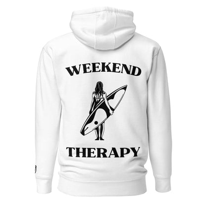 Weekend Therapy Surfing Hoodie – Post - Session Edition by Weekend Therapy™ – Weekend Therapy Clothing