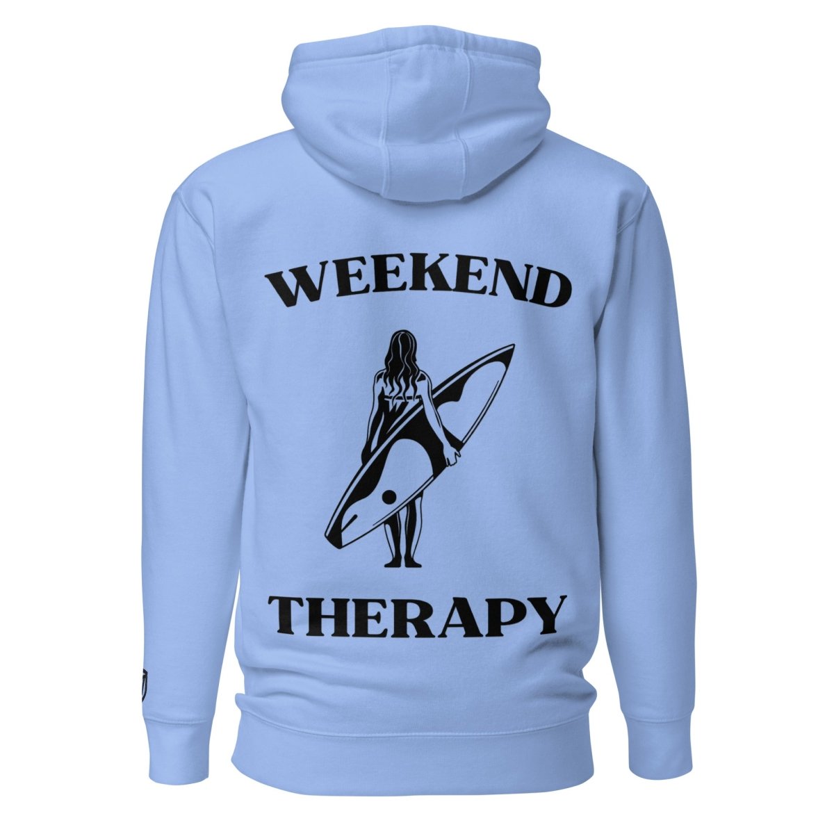 Weekend Therapy Surfing Hoodie – Post - Session Edition by Weekend Therapy™ – Weekend Therapy Clothing