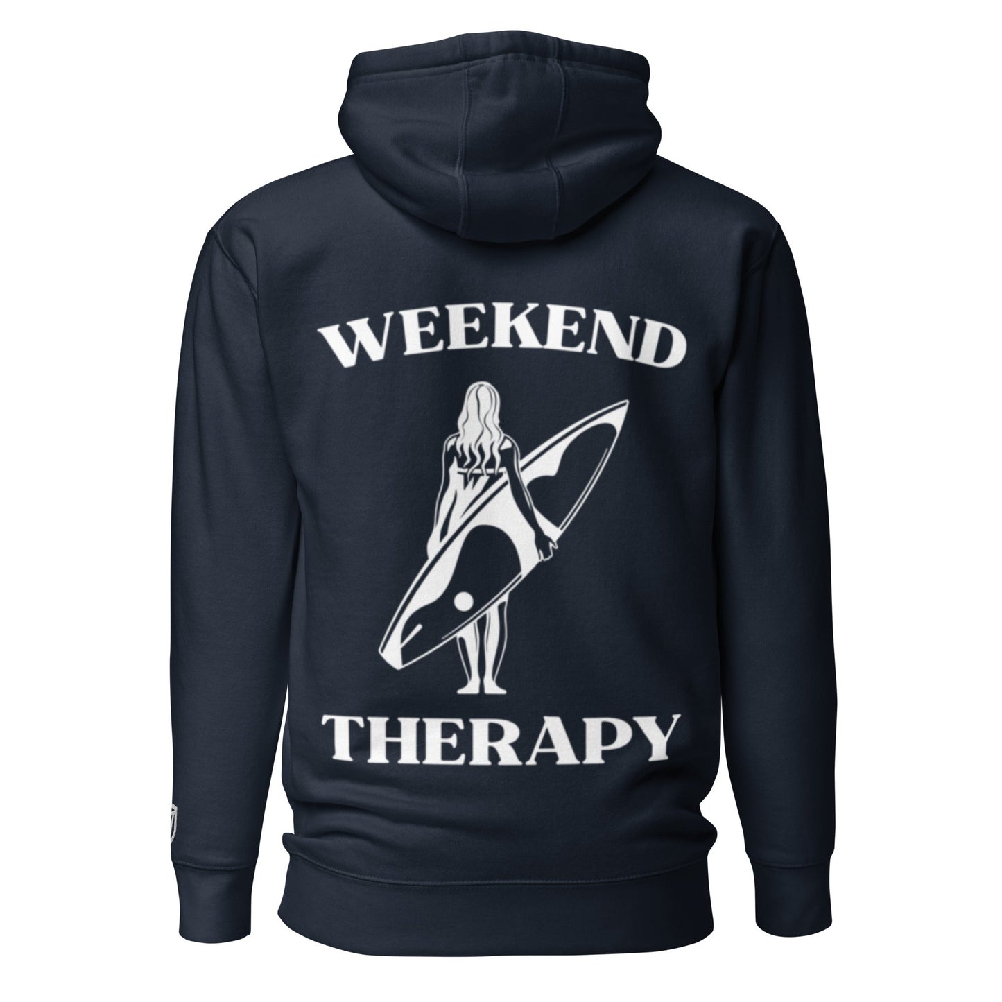 Weekend Therapy Surfing Hoodie – Post - Session Edition by Weekend Therapy™ – Weekend Therapy Clothing
