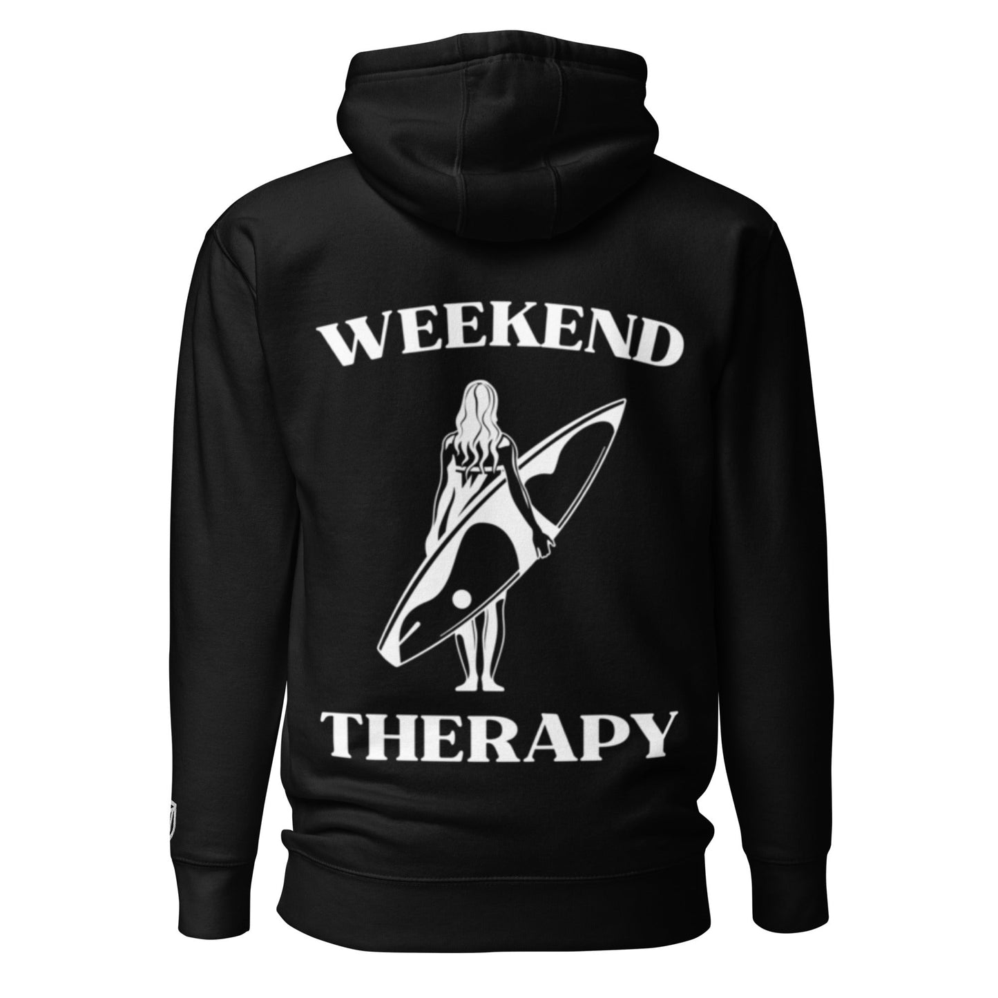 Weekend Therapy Surfing Hoodie – Post - Session Edition by Weekend Therapy™ – Weekend Therapy Clothing