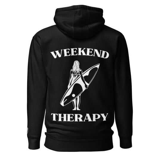 Weekend Therapy Surfing Hoodie – Post - Session Edition by Weekend Therapy™ – Weekend Therapy Clothing