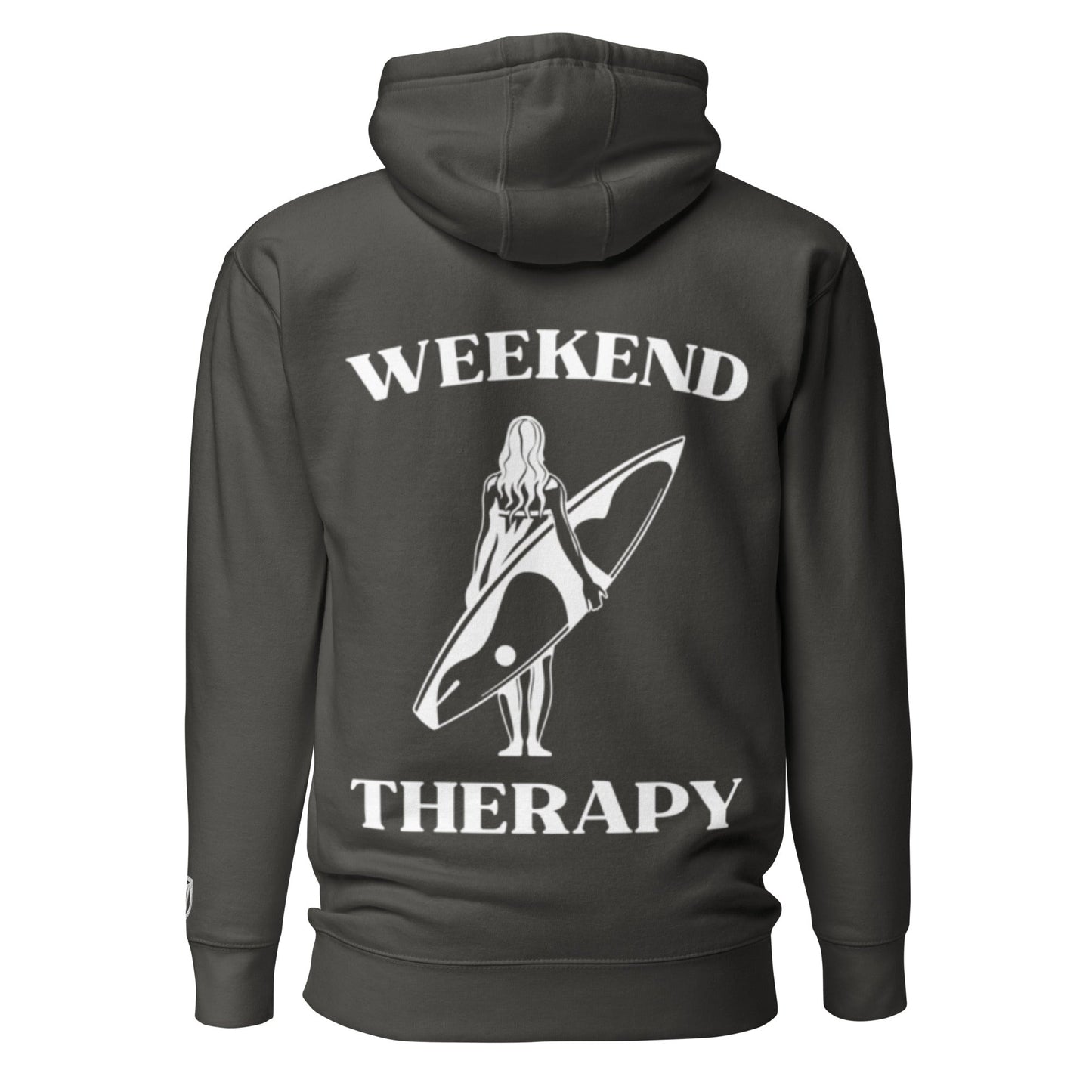 Weekend Therapy Surfing Hoodie – Post - Session Edition by Weekend Therapy™ – Weekend Therapy Clothing