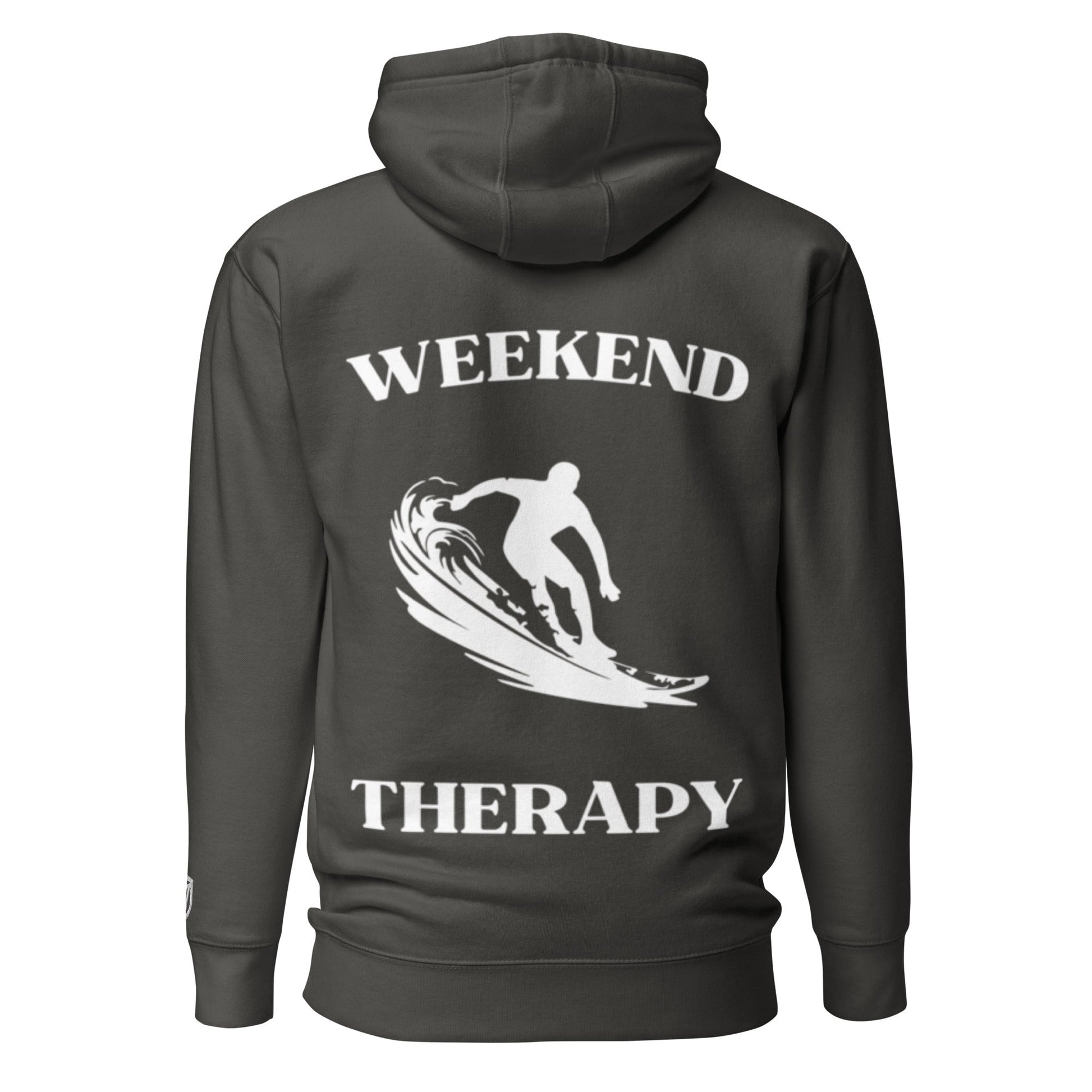 Weekend Therapy Surfing Hoodie – Wave Edition by Weekend Therapy™ – Weekend Therapy Clothing