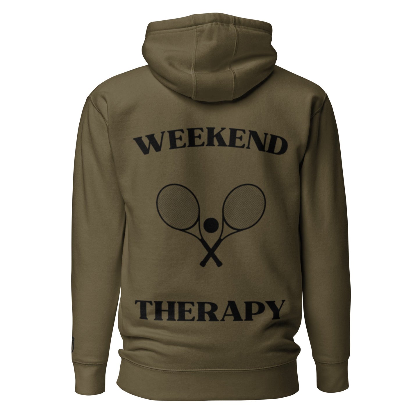 Weekend Therapy Tennis Hoodie – Racket Edition by Weekend Therapy™ – Weekend Therapy Clothing