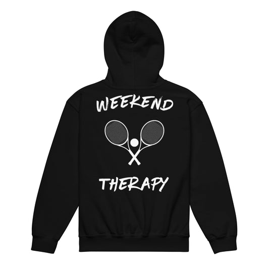 Weekend Therapy Tennis Hoodie – Racket Edition by Weekend Therapy™ – Weekend Therapy Clothing