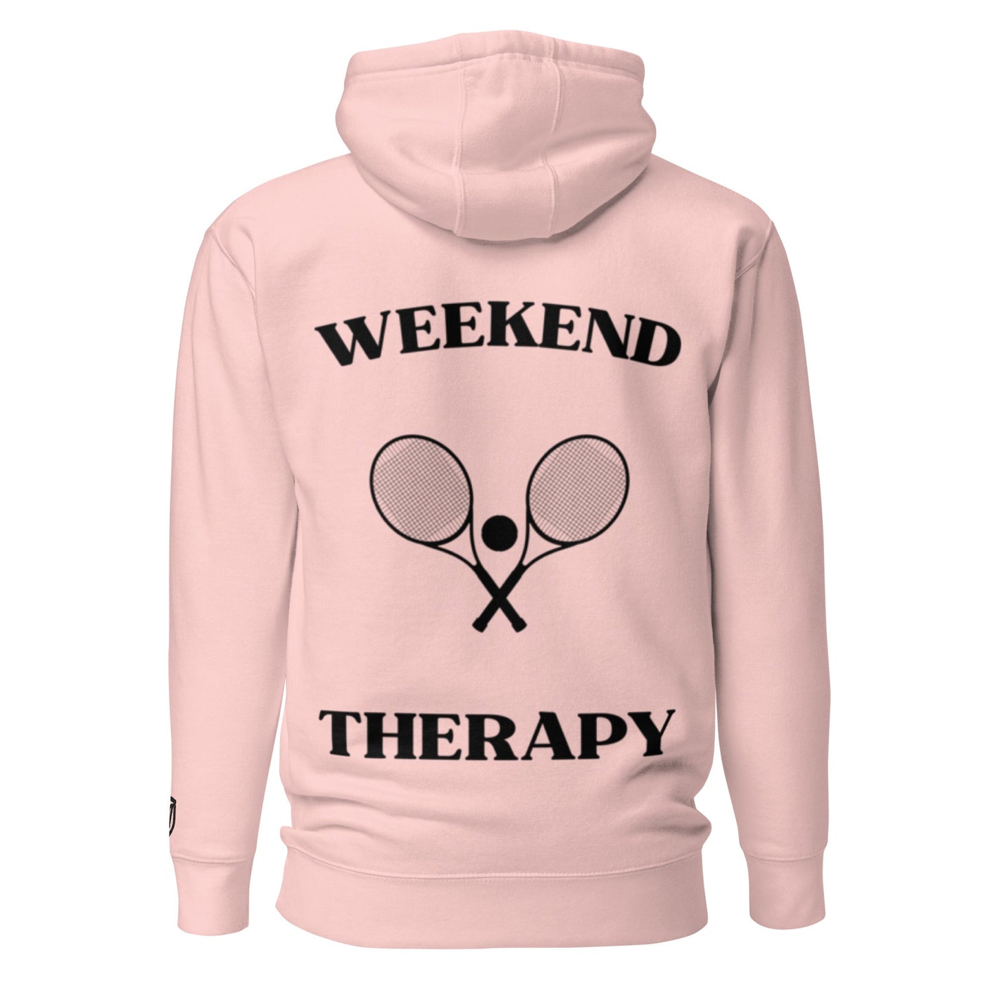 Weekend Therapy Tennis Hoodie – Racket Edition by Weekend Therapy™ – Weekend Therapy Clothing