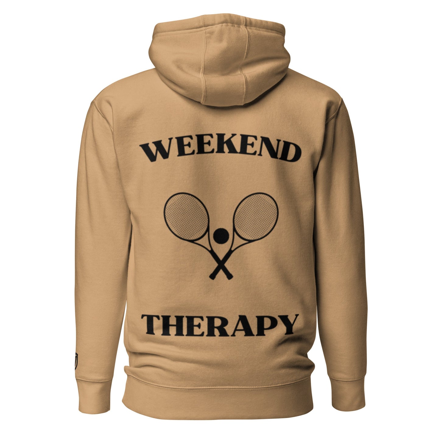 Weekend Therapy Tennis Hoodie – Racket Edition by Weekend Therapy™ – Weekend Therapy Clothing