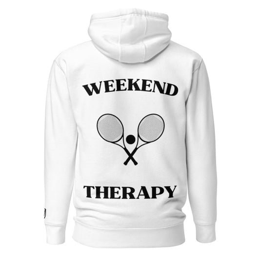 Weekend Therapy Tennis Hoodie – Racket Edition by Weekend Therapy™ – Weekend Therapy Clothing