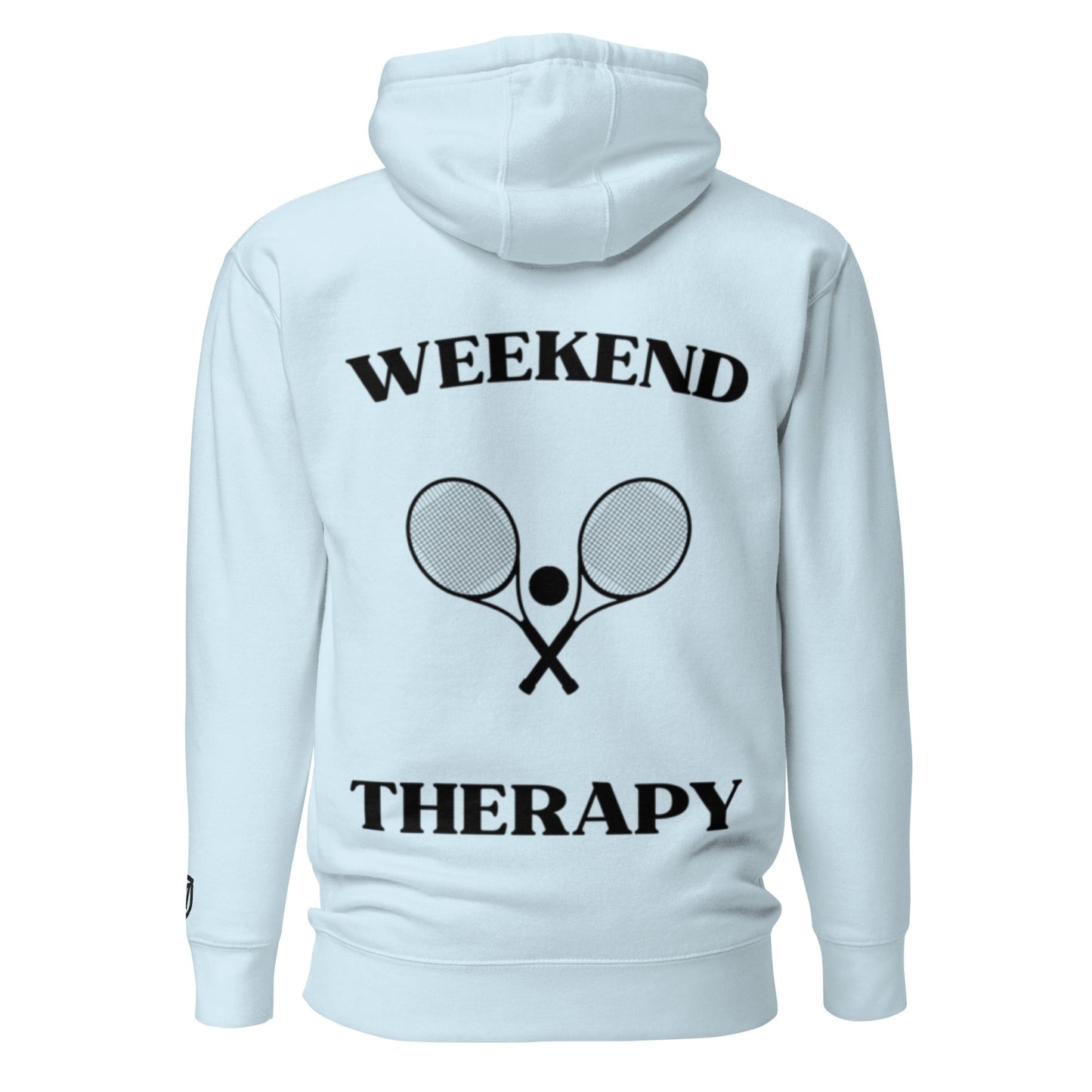 Weekend Therapy Tennis Hoodie – Racket Edition by Weekend Therapy™ – Weekend Therapy Clothing
