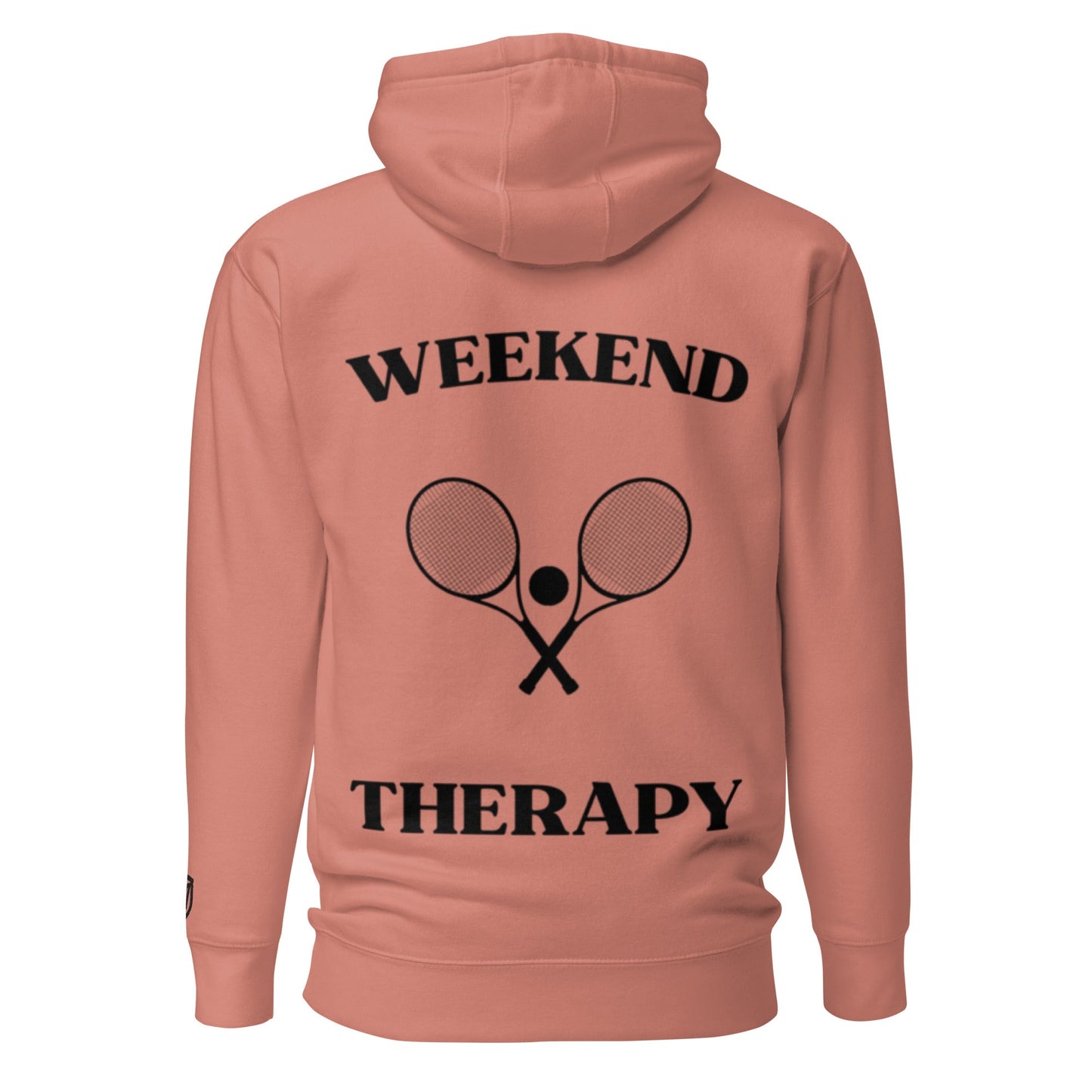 Weekend Therapy Tennis Hoodie – Racket Edition by Weekend Therapy™ – Weekend Therapy Clothing