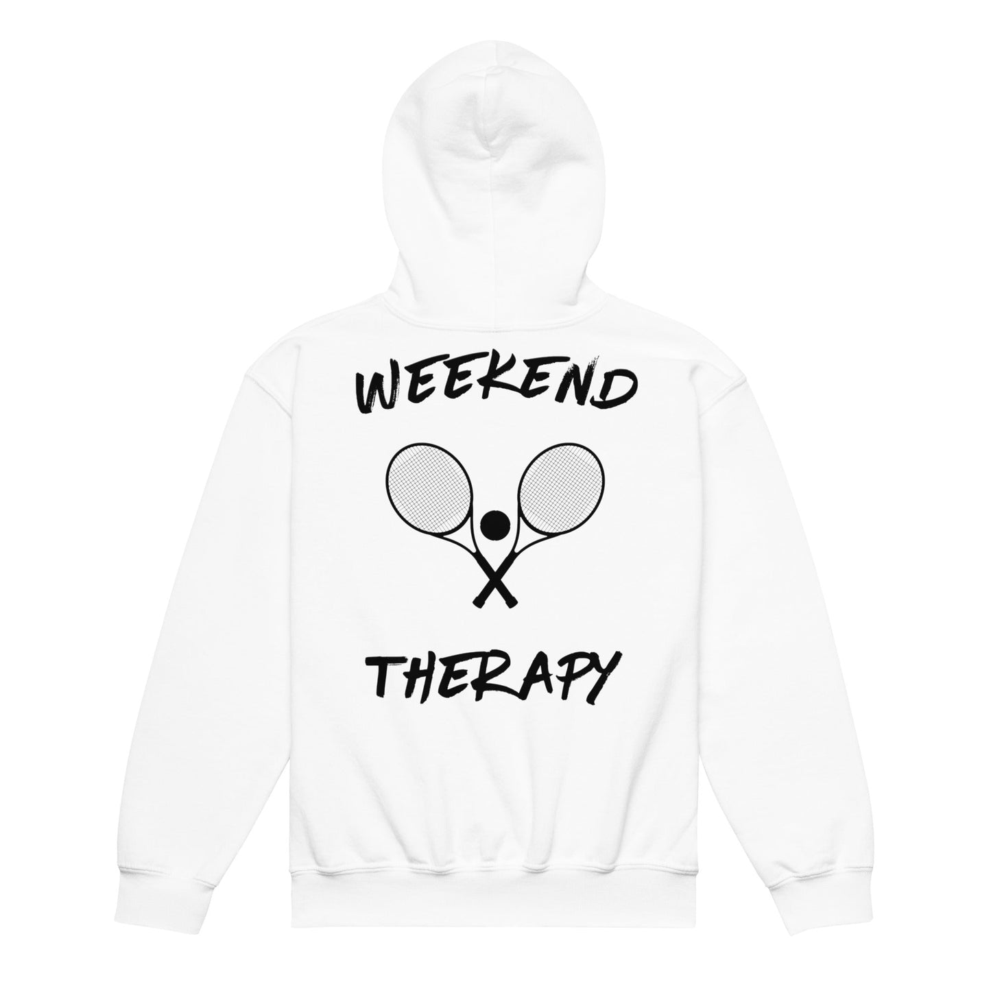 Weekend Therapy Tennis Hoodie – Racket Edition by Weekend Therapy™ – Weekend Therapy Clothing