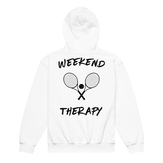 Weekend Therapy Tennis Hoodie – Racket Edition by Weekend Therapy™ – Weekend Therapy Clothing