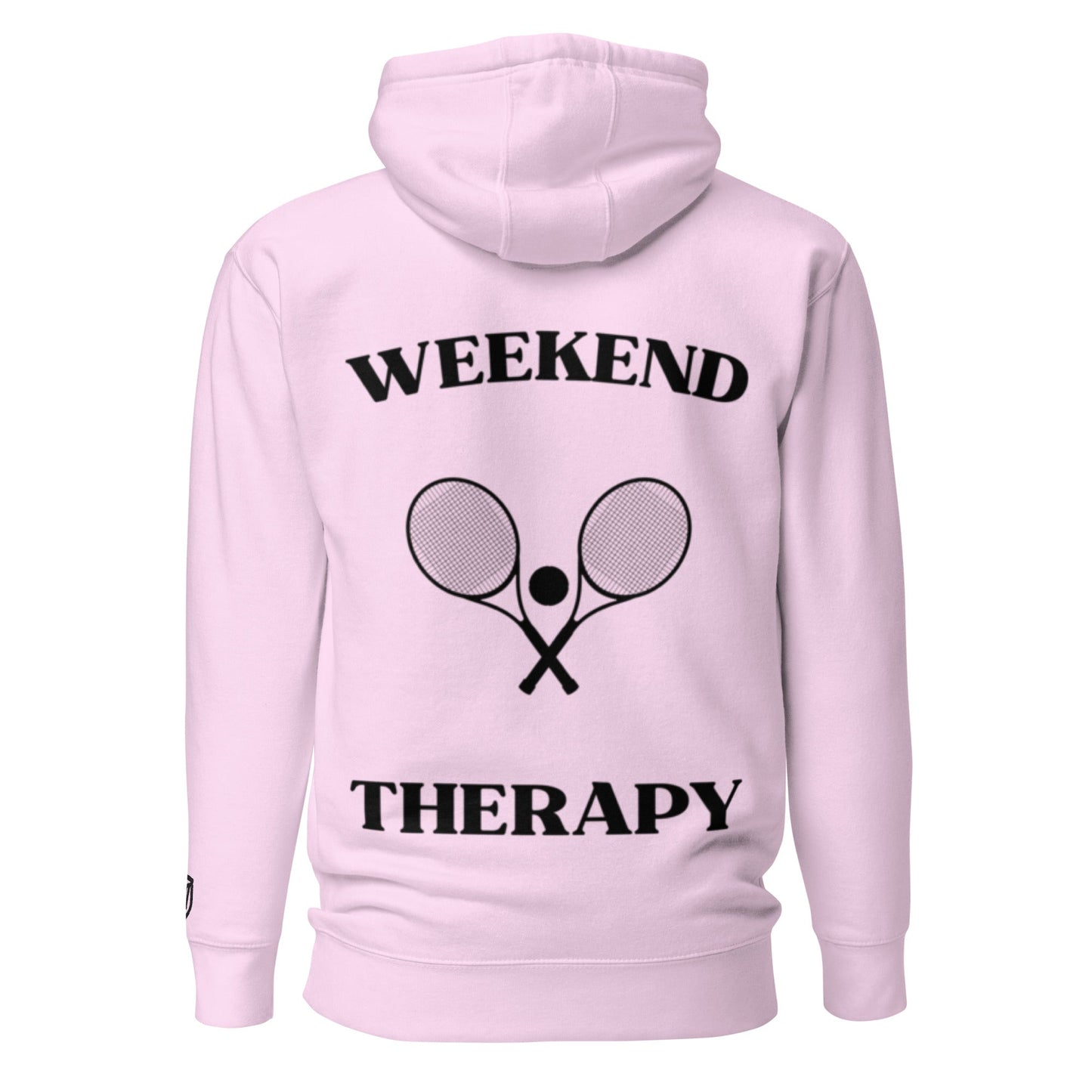 Weekend Therapy Tennis Hoodie – Racket Edition by Weekend Therapy™ – Weekend Therapy Clothing