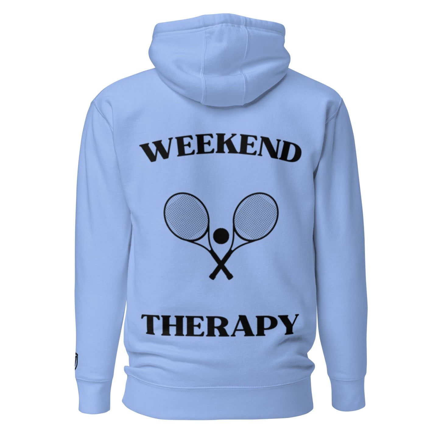 Weekend Therapy Tennis Hoodie – Racket Edition by Weekend Therapy™ – Weekend Therapy Clothing