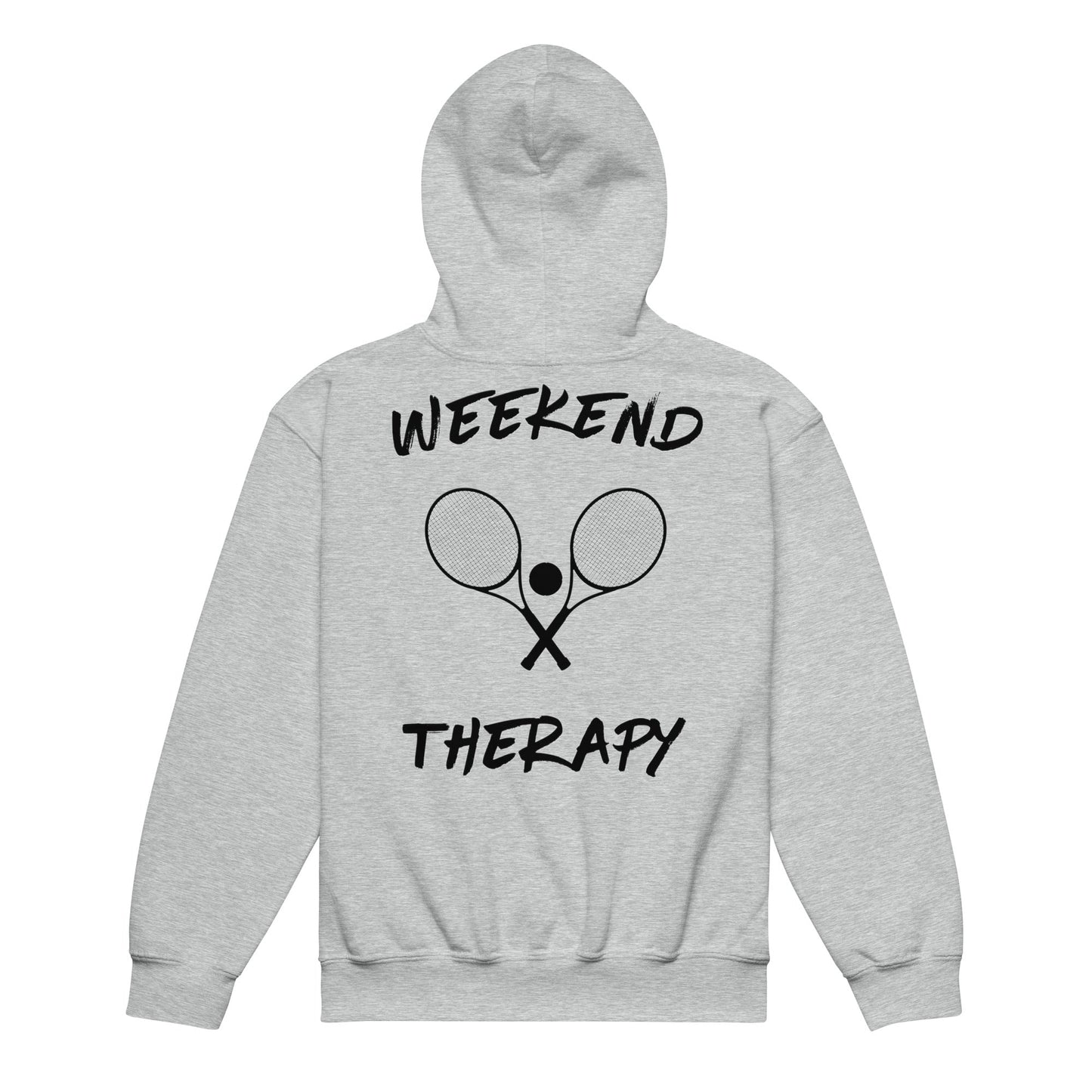 Weekend Therapy Tennis Hoodie – Racket Edition by Weekend Therapy™ – Weekend Therapy Clothing