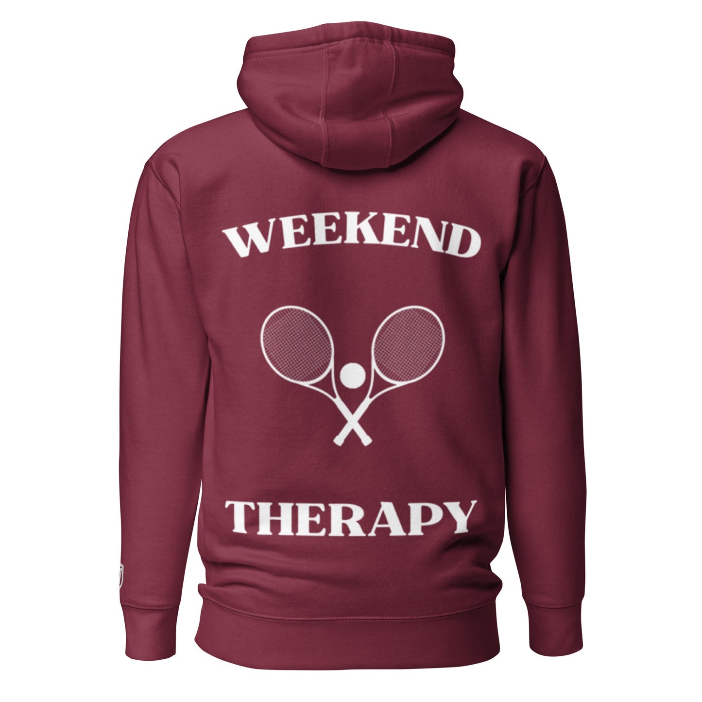 Weekend Therapy Tennis Hoodie – Racket Edition by Weekend Therapy™ – Weekend Therapy Clothing