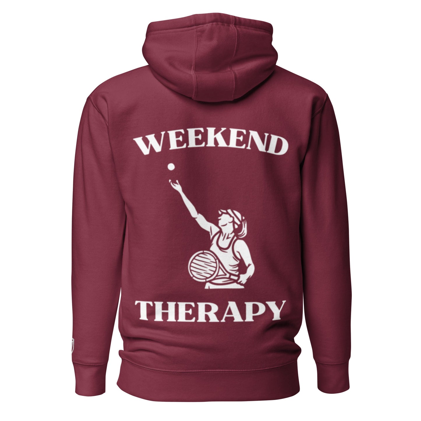 Weekend Therapy Tennis Hoodie – Serve Edition by Weekend Therapy™ – Weekend Therapy Clothing